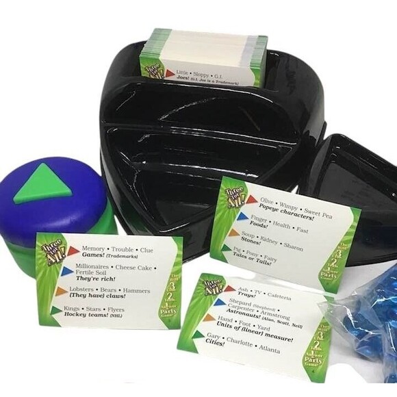 TriBond Three For All Party Game Clues Teams Answers Wild Original Box Complete - Picture 5 of 5